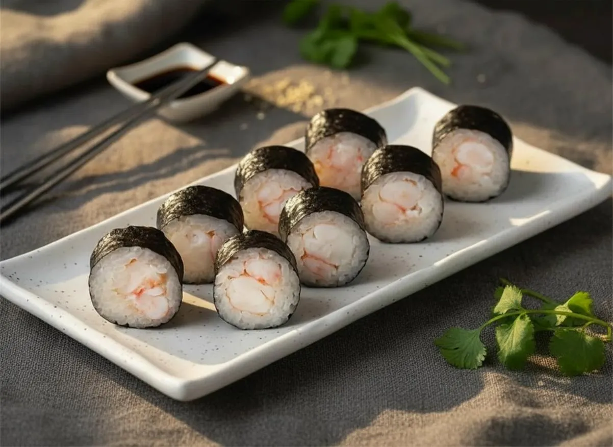 Маки Креветки